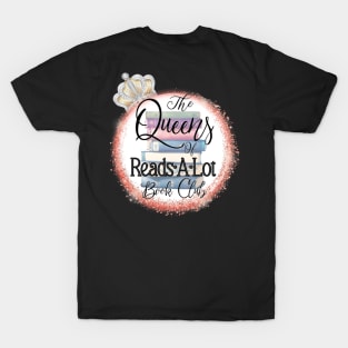 (Logo w/white background) The Queens of Reads a lot T-Shirt